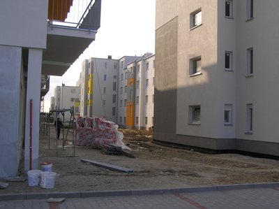 Dziedziniec od strony bloku C ;)