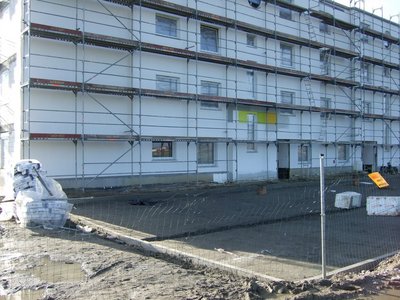 Parking przed budynkiem A3